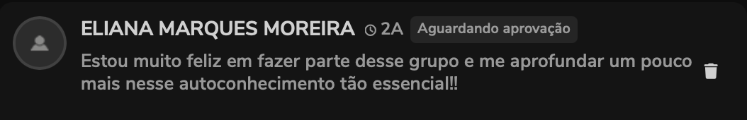 Depoimento de Eliana Marques Moreira