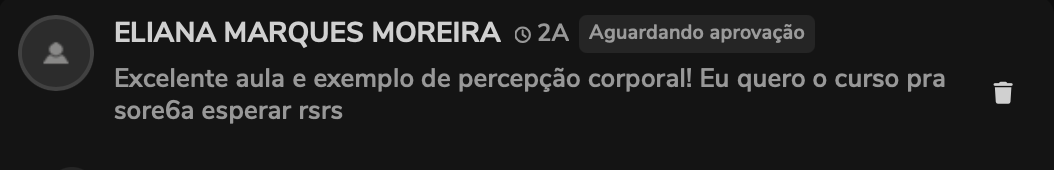Depoimento de Eliana Marques Moreira